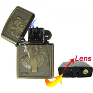 2GB Pinhole Lens Lighter Spy Camera with Color Video and Audio